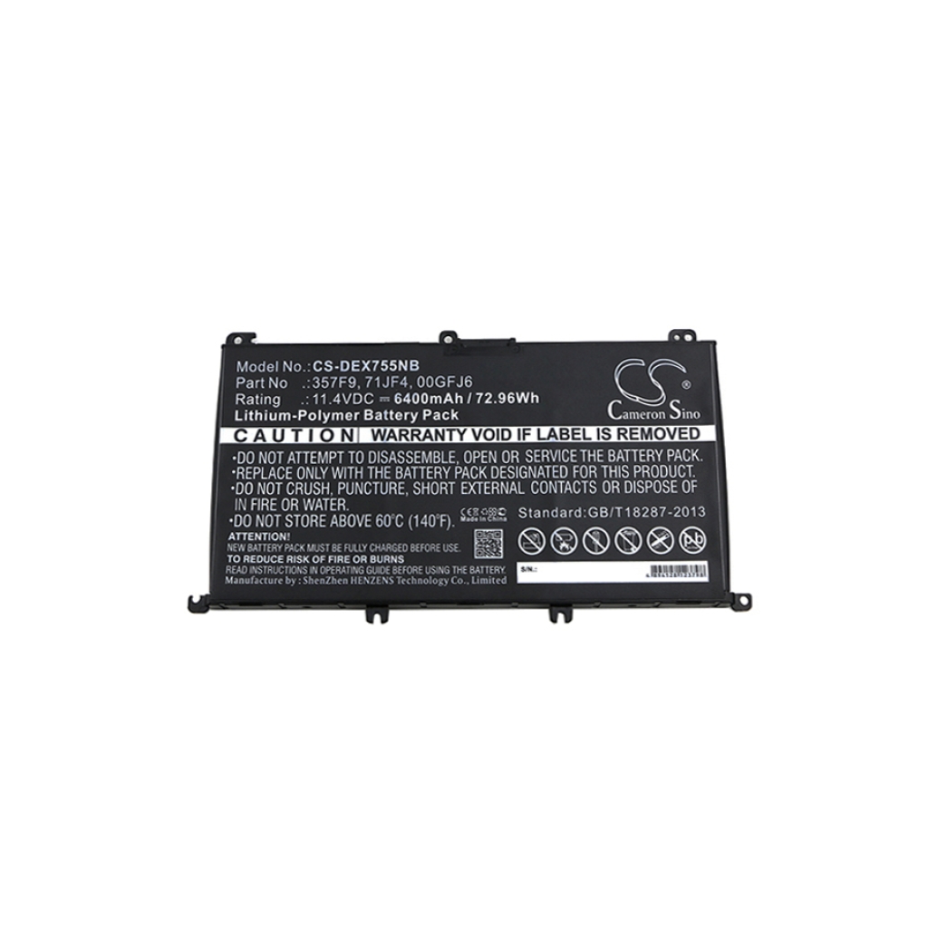 Batteria notebook DELL CS-DEX755NB