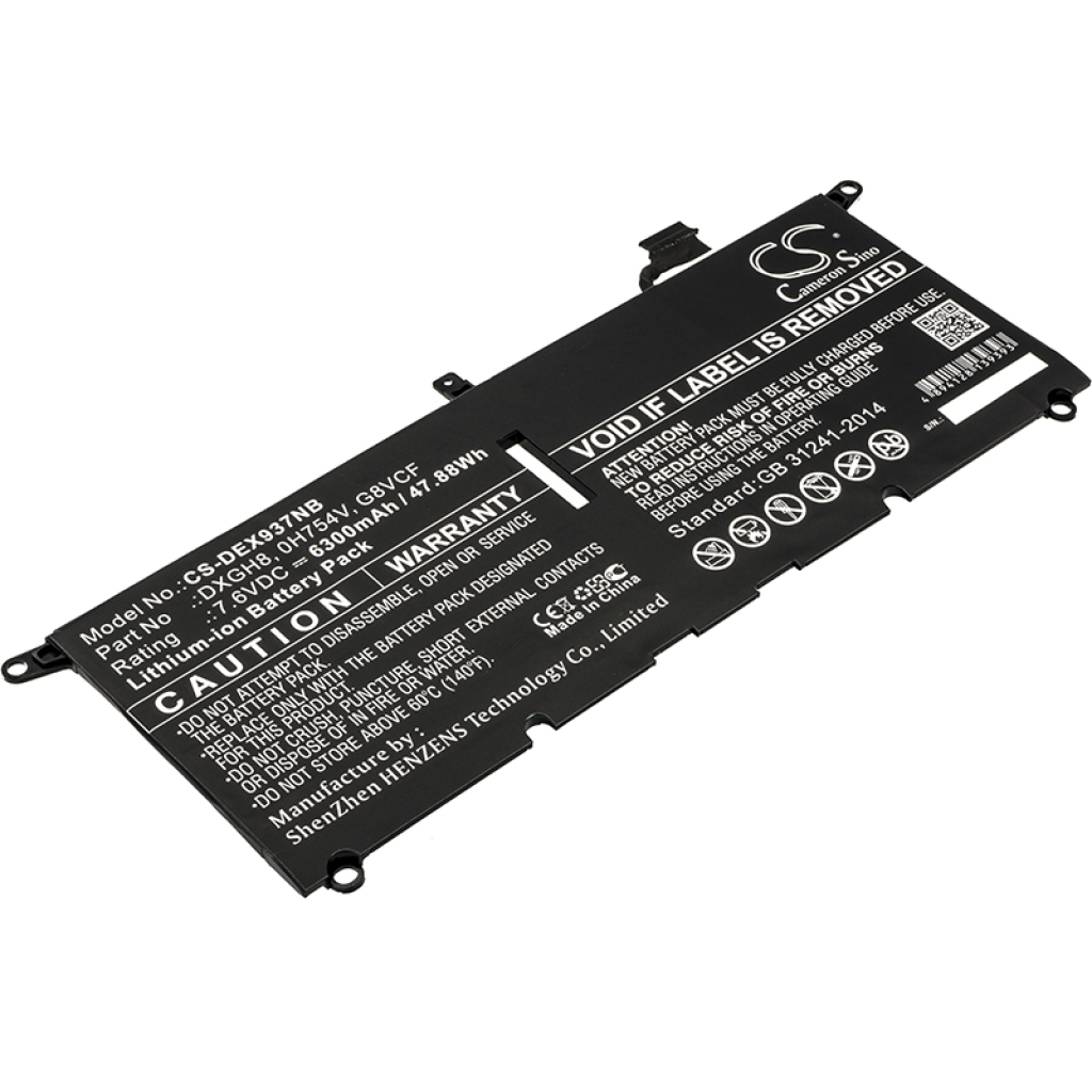 Batteria notebook DELL CS-DEX937NB