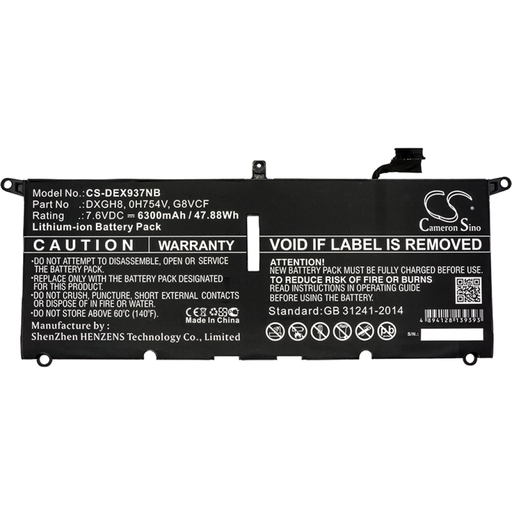 Batteria notebook DELL CS-DEX937NB