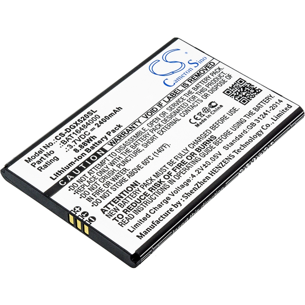Batteria del telefono cellulare Doogee CS-DGX520SL
