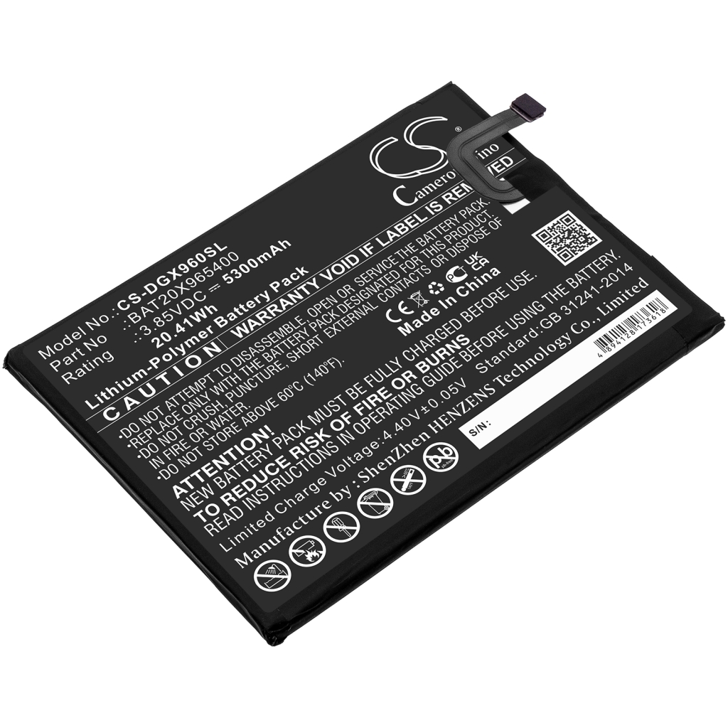 Mobile Phone Battery Doogee CS-DGX960SL