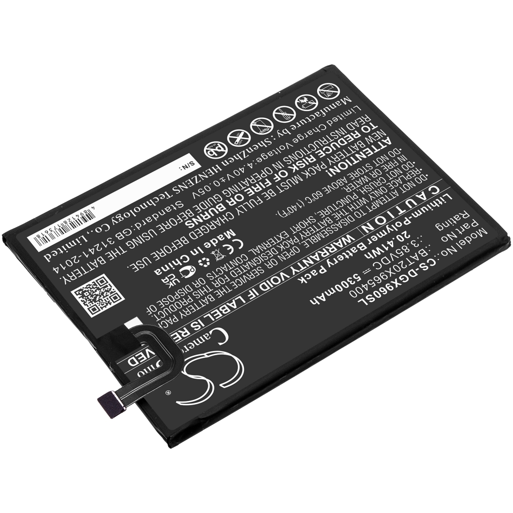 Mobile Phone Battery Doogee CS-DGX960SL