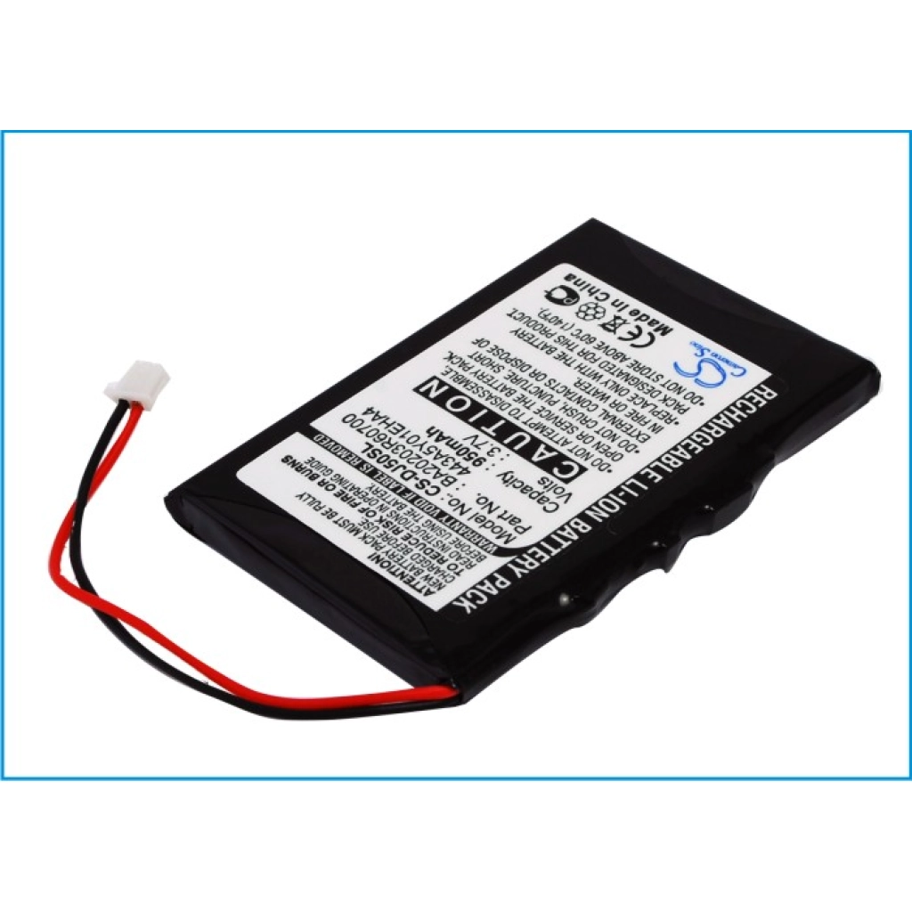 Batterie Batteria MP3, MP4, PMP CS-DJ50SL