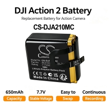 Sostituzione della batteria compatibile per Dji BCX103-650MAH-7.7V