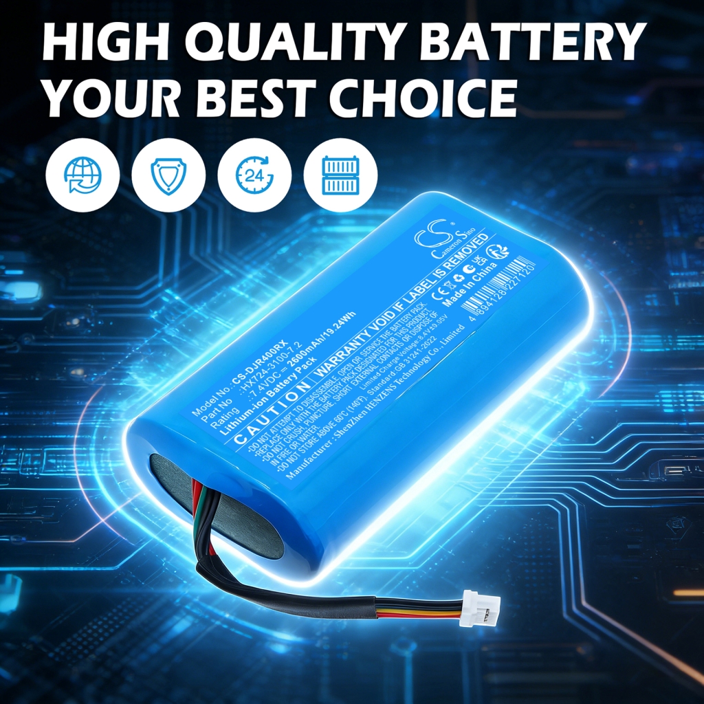 Batteria compatibile con Dji CS-DJR400RX