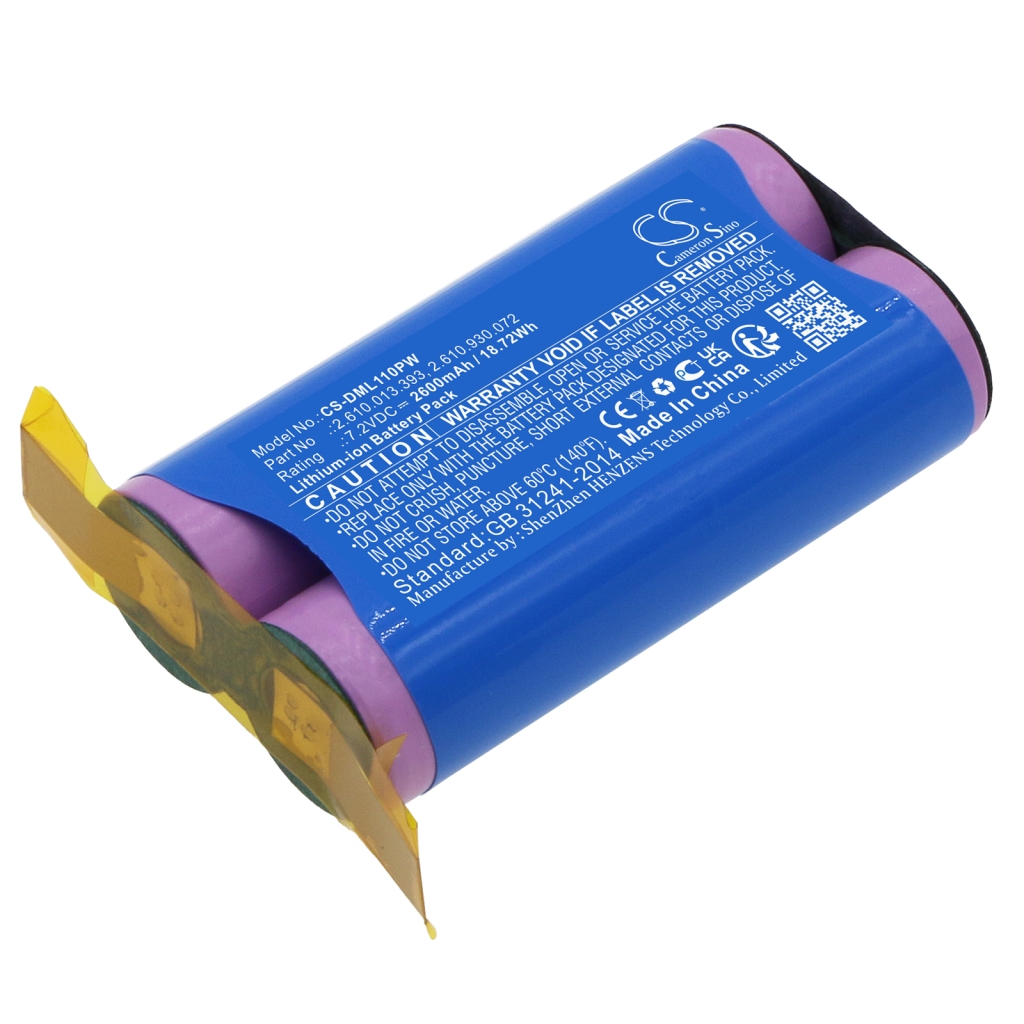 Sostituzione della batteria compatibile per Dremel 2.610.013.393,2.610.930.072