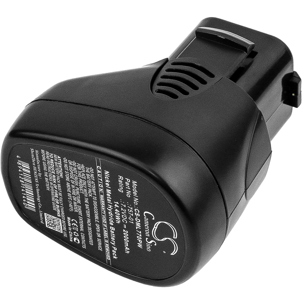Sostituzione della batteria compatibile per Dremel 757-01