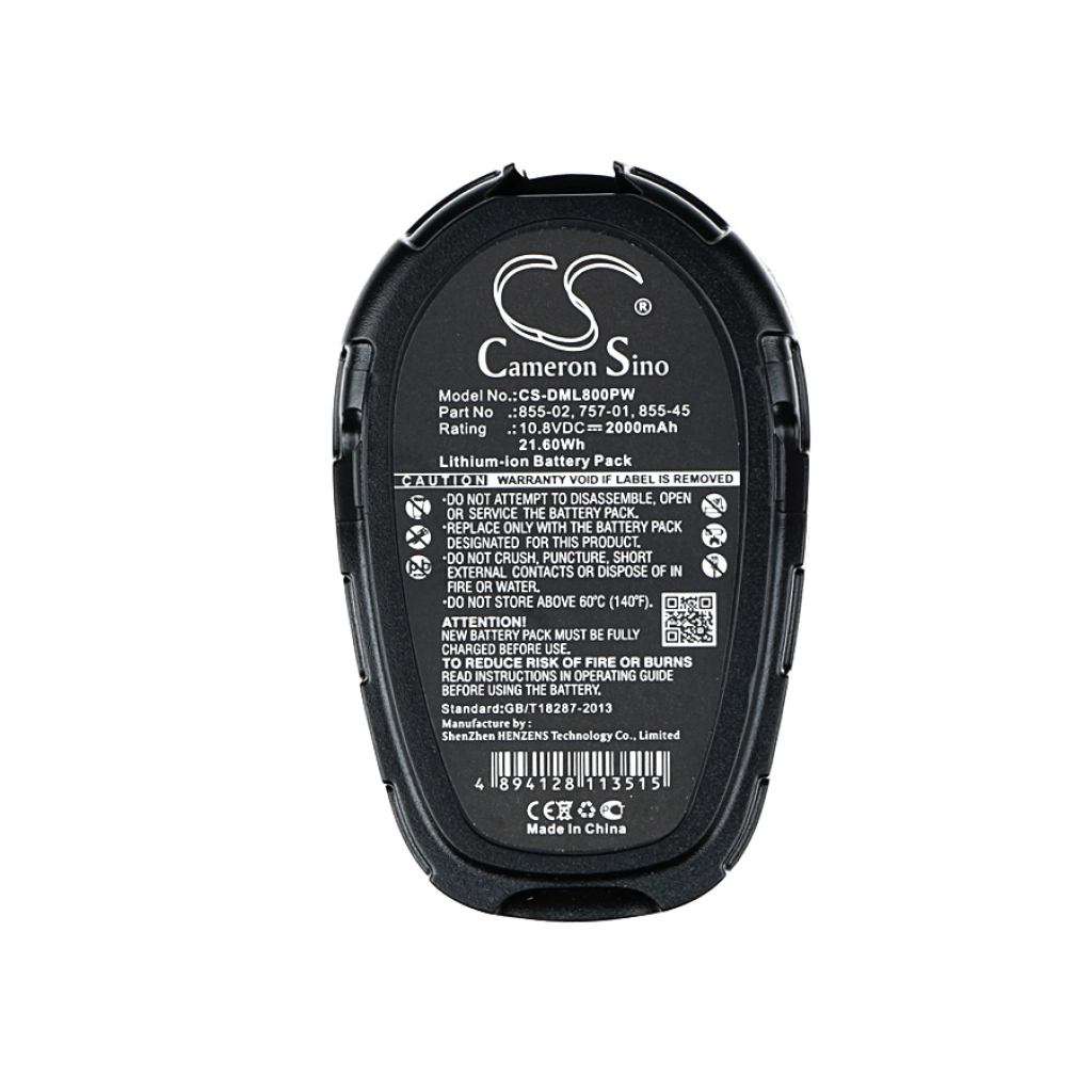 Batterie Batteria industriale CS-DML800PW