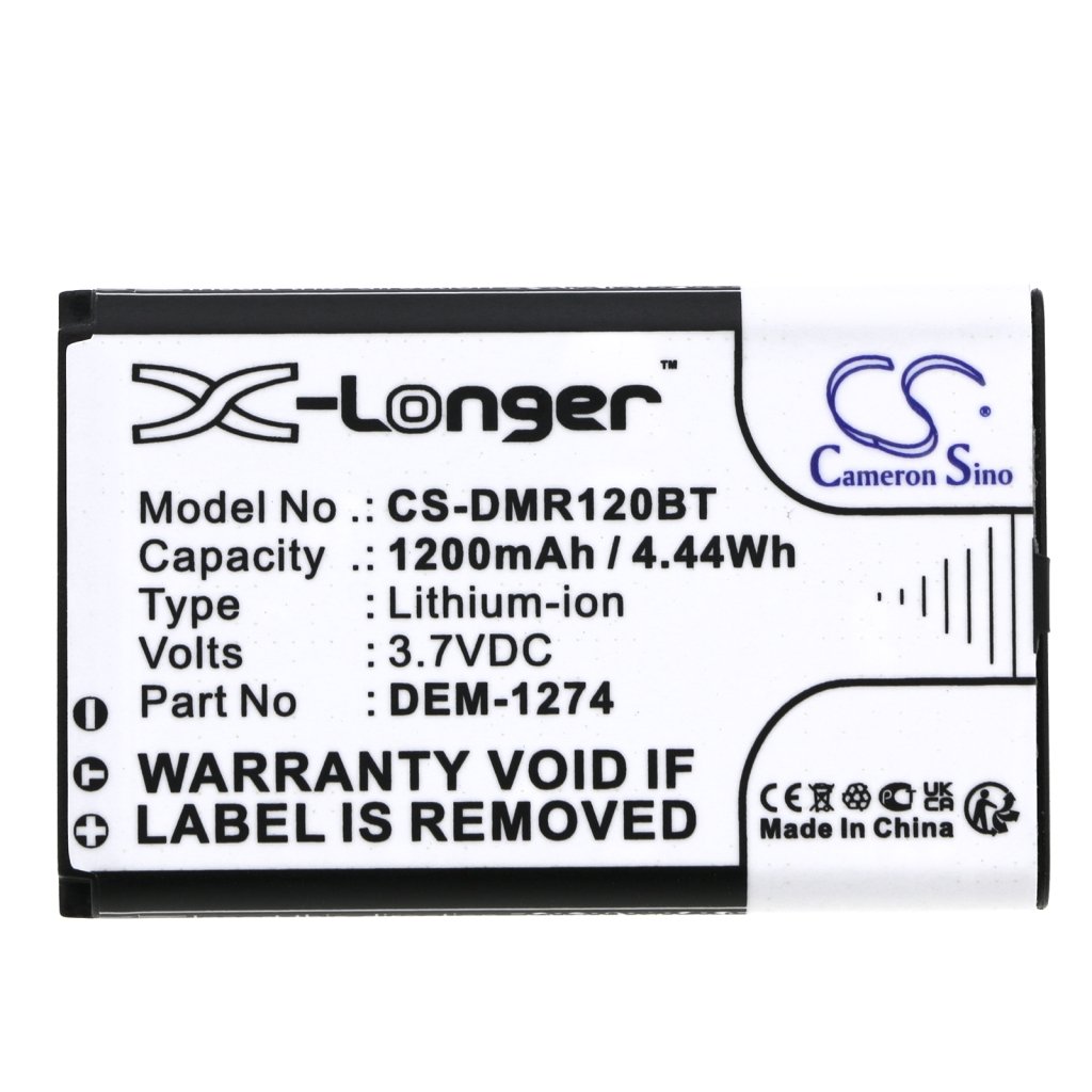 Batterie Sostituisce DEM-1280