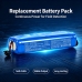 Batterie compatibile con 3M Dynatel 1400 2200 2500 CS-DNT700SL