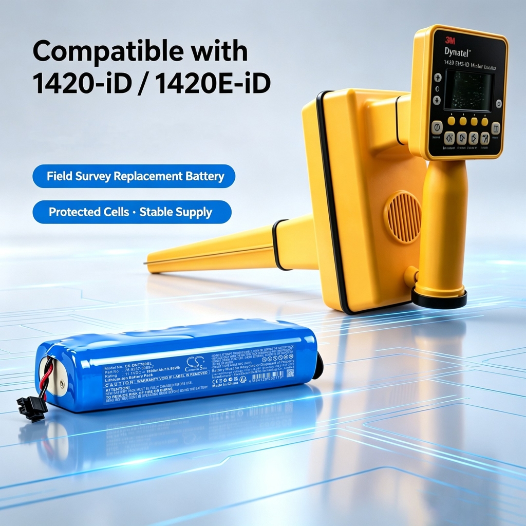 Batterie compatibile con 3M Dynatel 1400 2200 2500 CS-DNT700SL