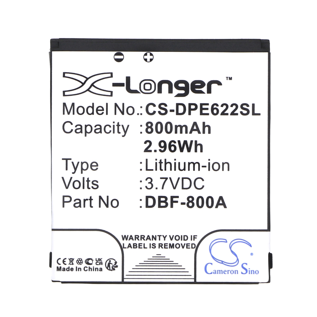 Batteria del telefono cellulare Doro CS-DPE622SL