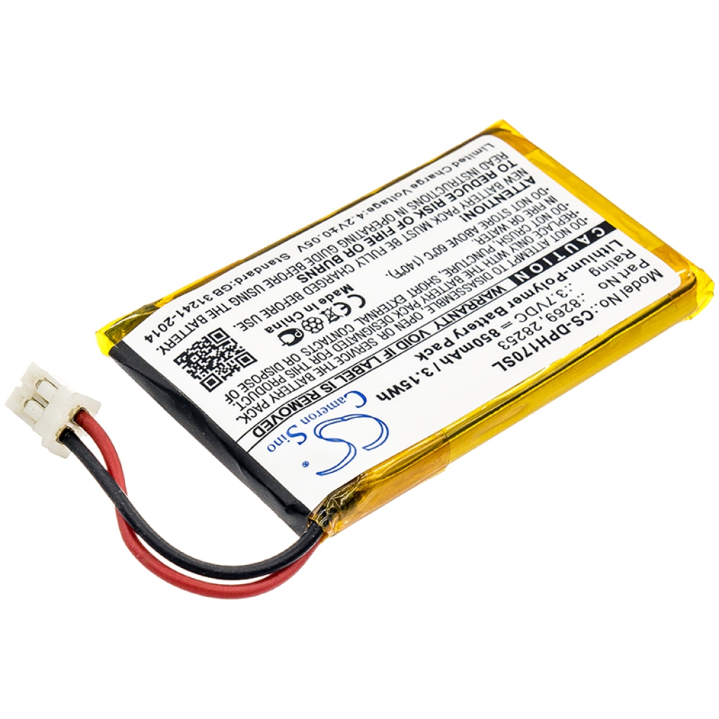 Batteria per telecamera di sicurezza domestica Marmitek 210 (CS-DPH170SL)