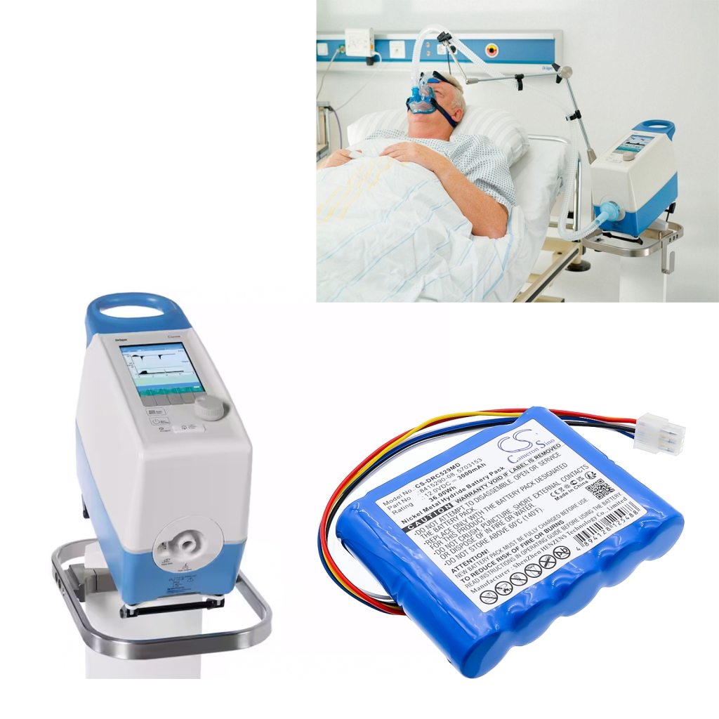 Battery compatible with Drager