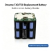 Battery compatible with Dreame CS-DRH122VX