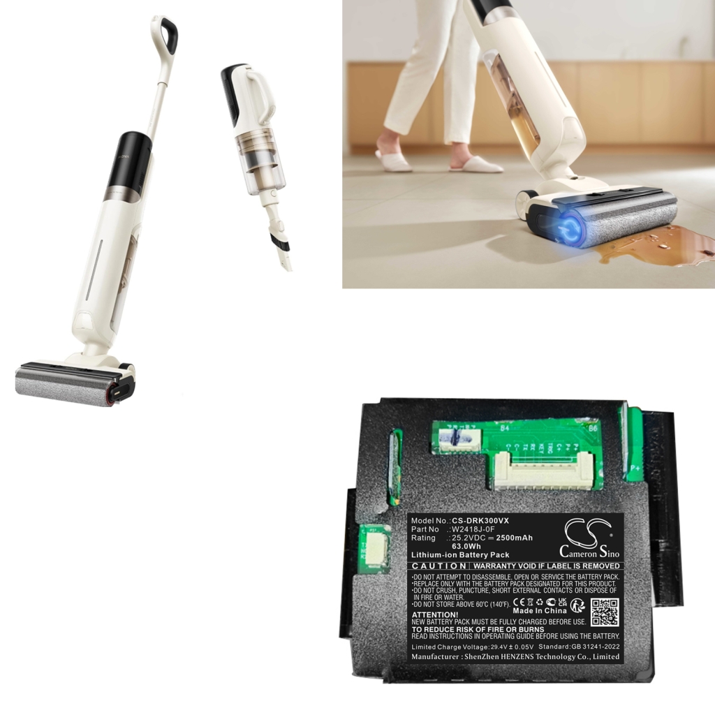 Batterie Sostituisce W2418J-0F
