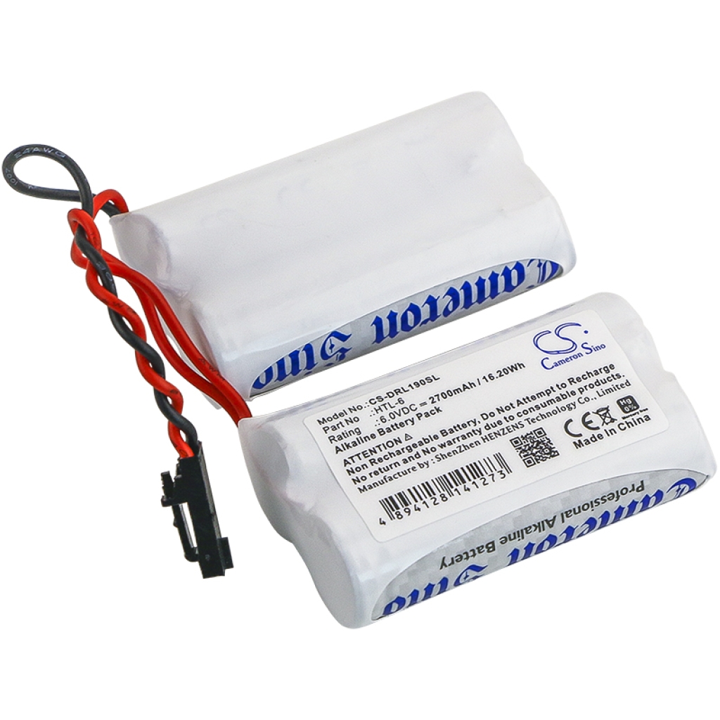 Batteria per telecamera di sicurezza domestica Saflock 6800121 (CS-DRL190SL)