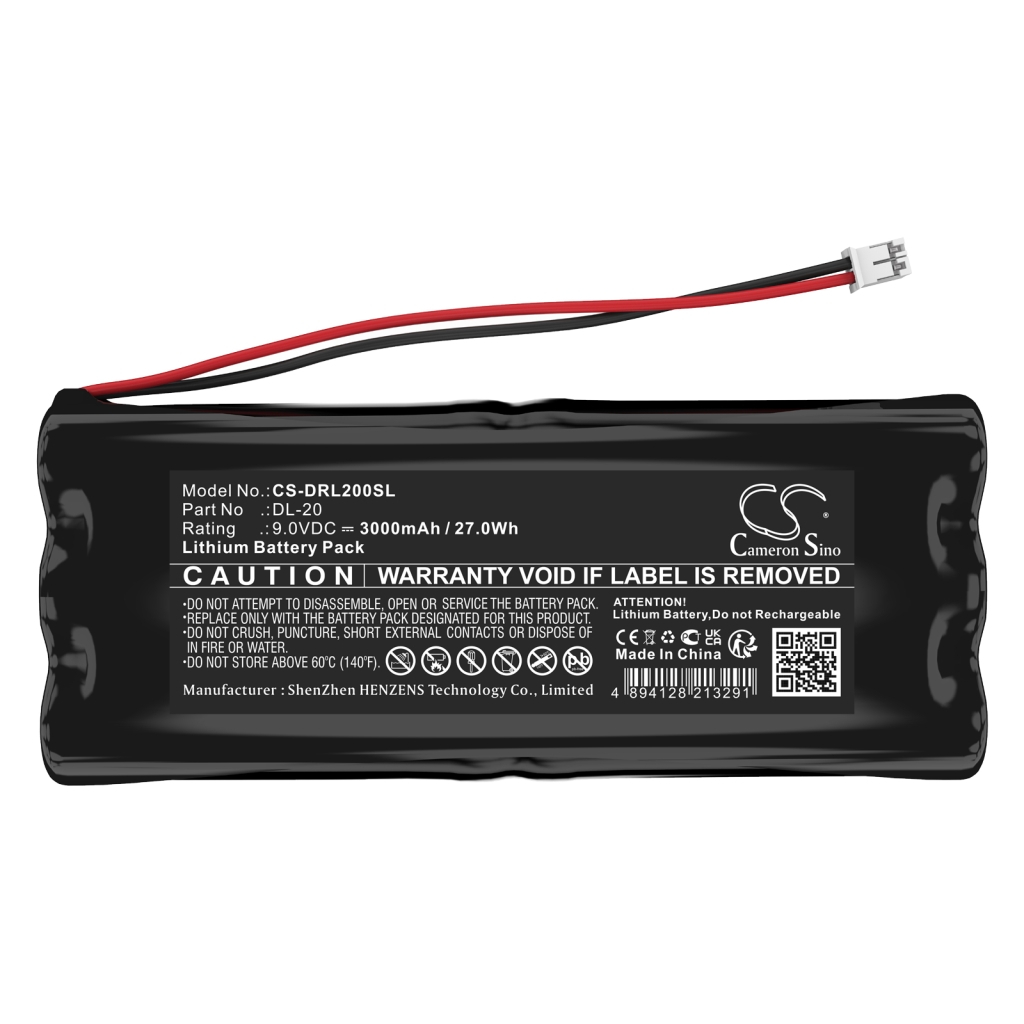 Batteria per telecamera di sicurezza domestica Intellikey PT00212L (CS-DRL200SL)