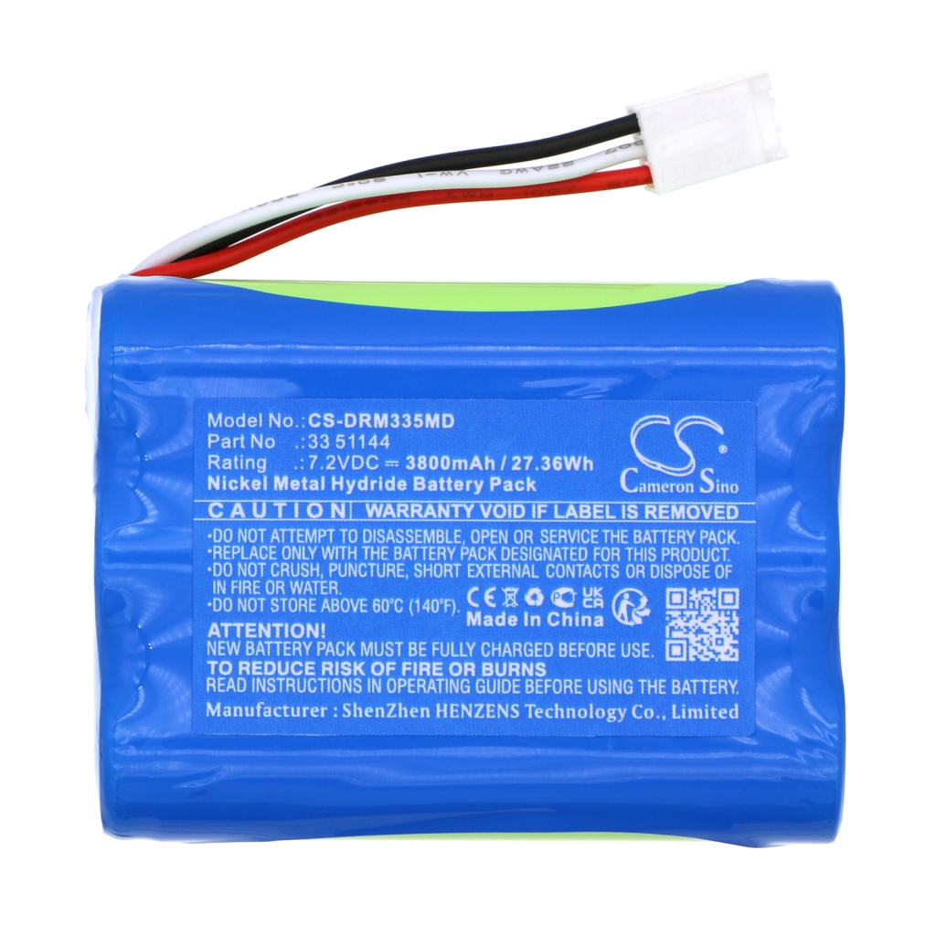Sostituzione della batteria compatibile per Drager 33 51144