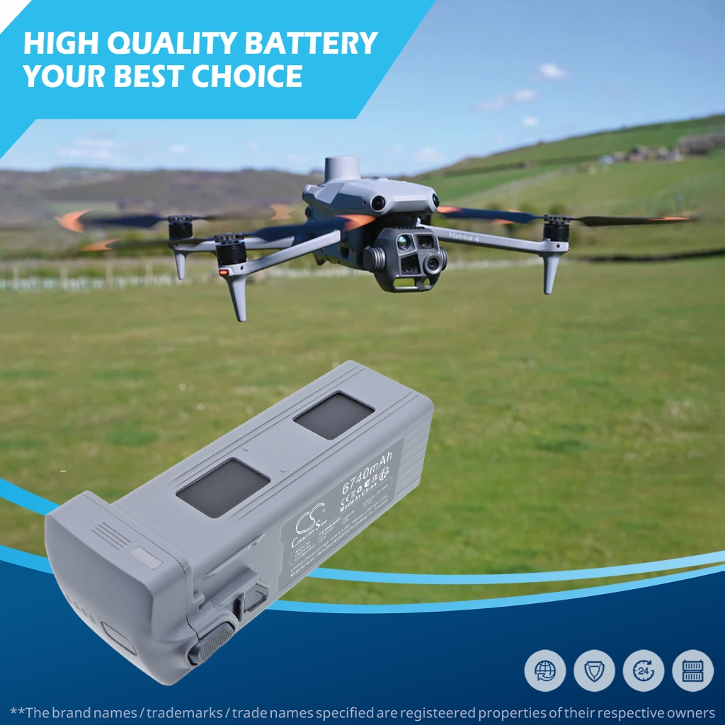 Battery compatible with Dji