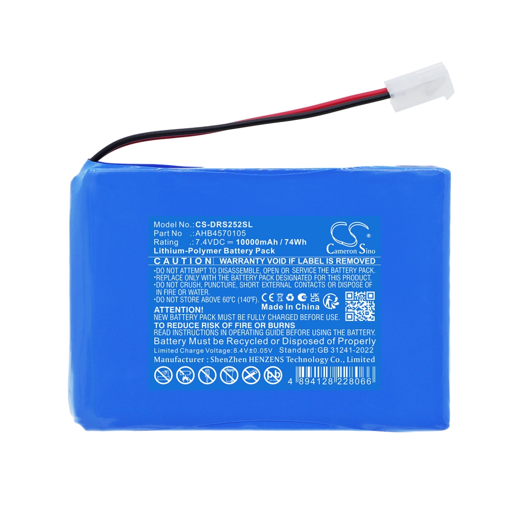 Batteria compatibile con Deviser CS-DRS252SL