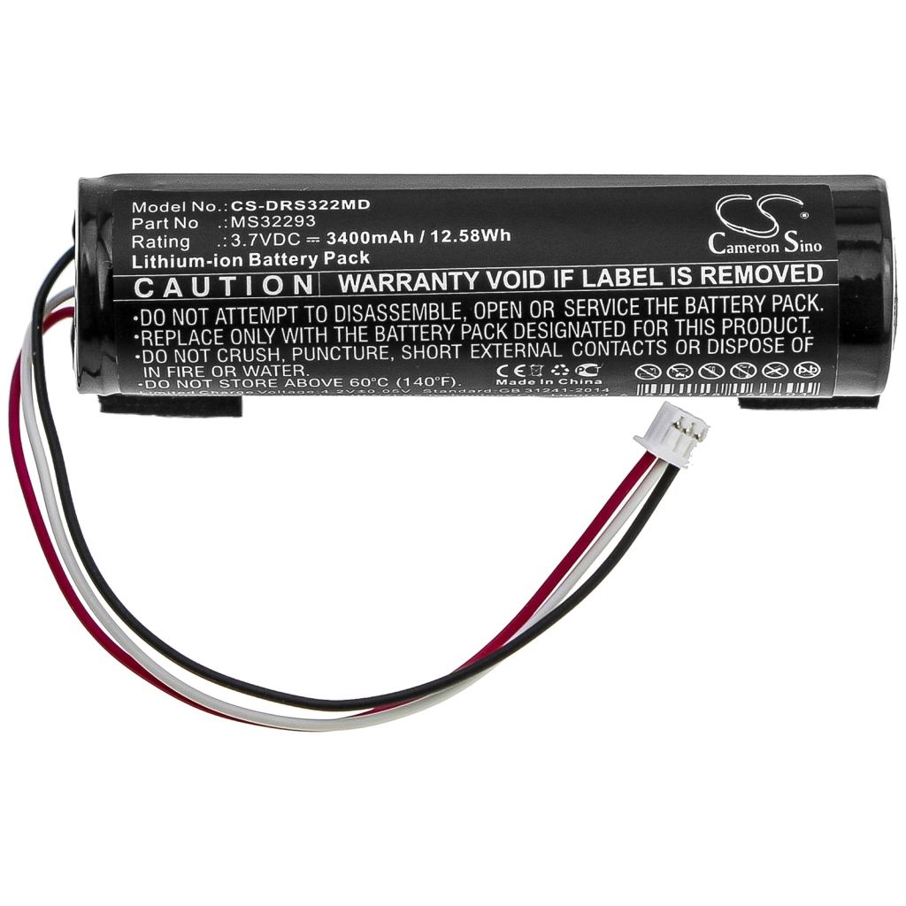 Sostituzione della batteria compatibile per Drager MS32293