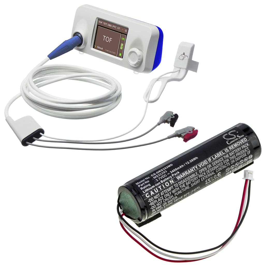 Sostituzione della batteria compatibile per Drager MS32293