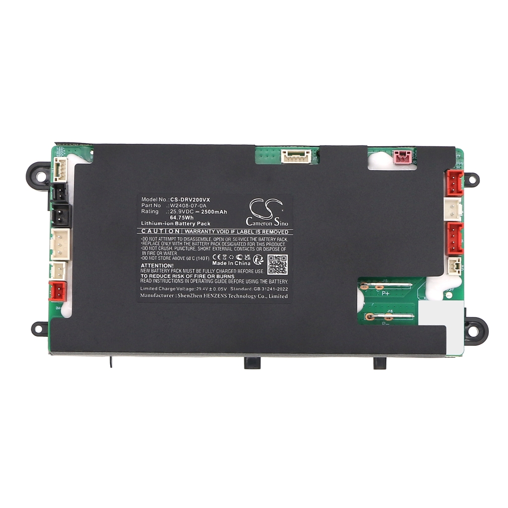 Batterie Sostituisce W2408-07-0A