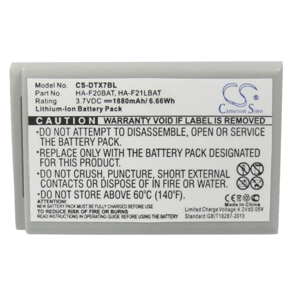 Sostituzione della batteria compatibile per CASIO HA-F21LBAT