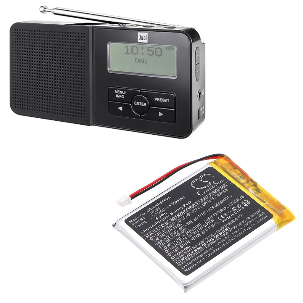 DAB Digital Battery Dual CS-DVP500SL