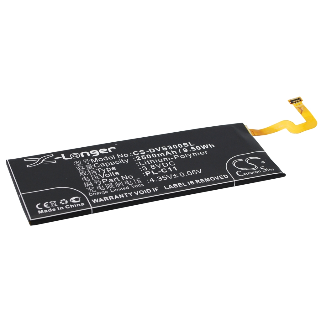 Batterie Batteria del telefono cellulare CS-DVS300SL