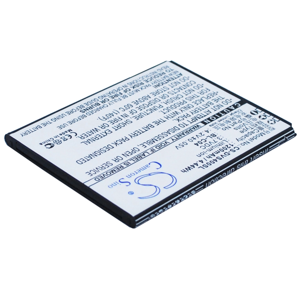 Batterie Batteria del telefono cellulare CS-DVS400SL