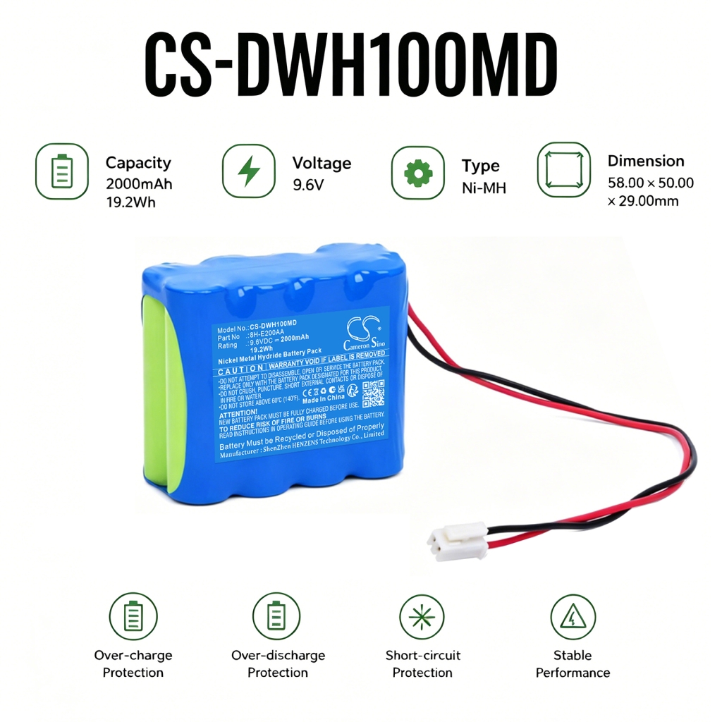 Batteria per DAIWHA MP-1000