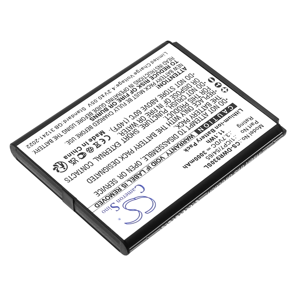 Batterie Batteria hotspot CS-DWR930SL