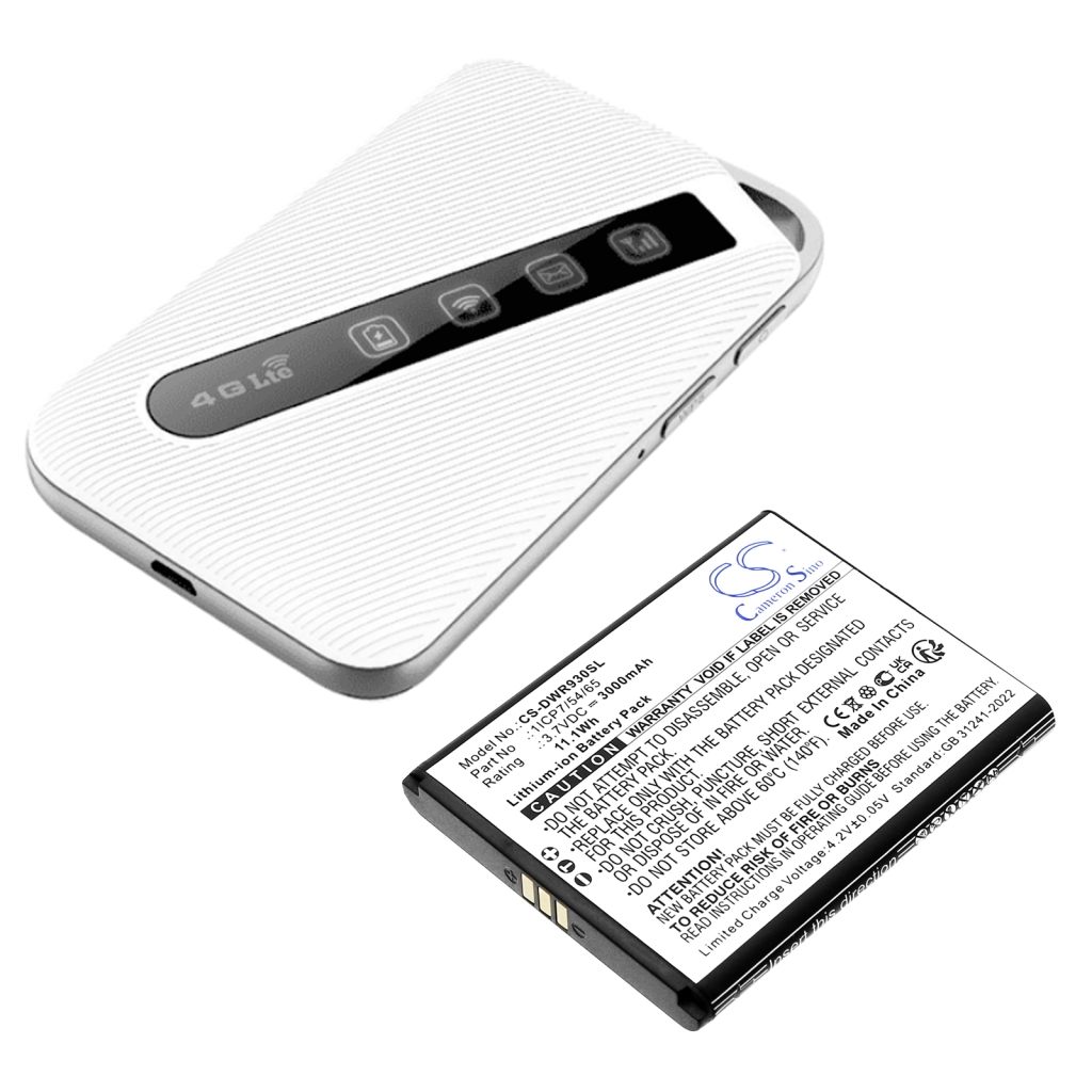Batterie Batteria hotspot CS-DWR930SL