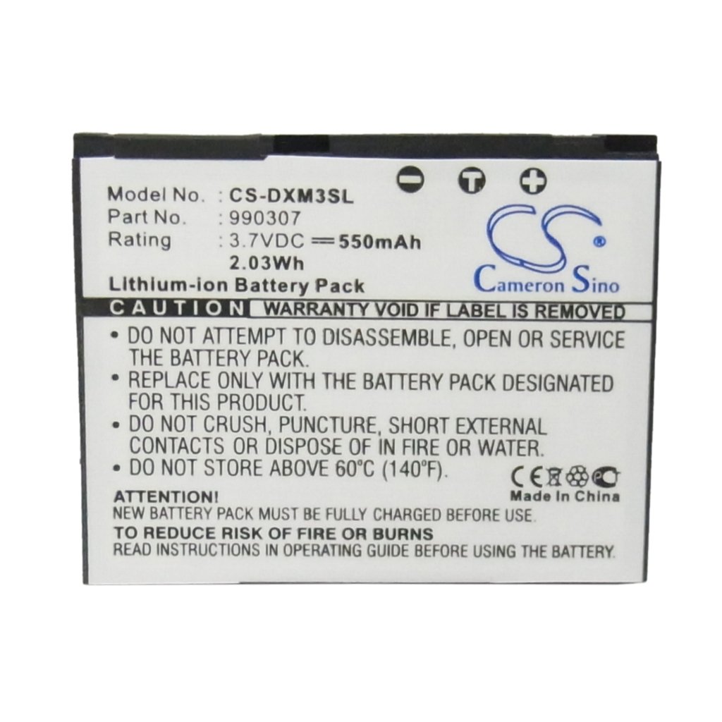 Batterie Batteria MP3, MP4, PMP CS-DXM3SL