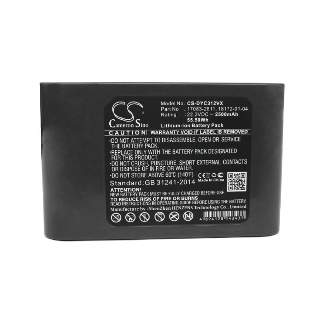 Batterie Sostituisce 917083-03
