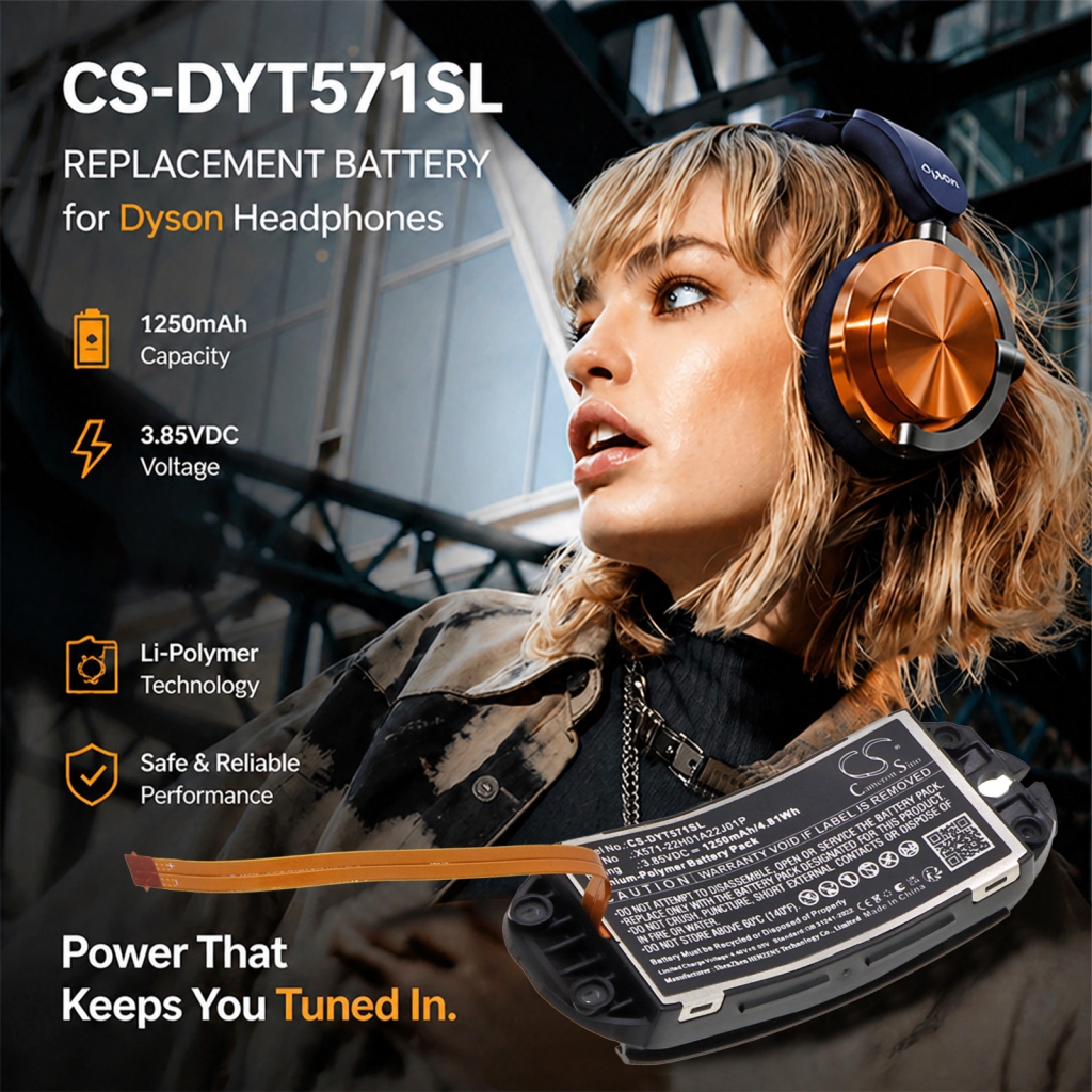 Batteria compatibile con Dyson CS-DYT571SL