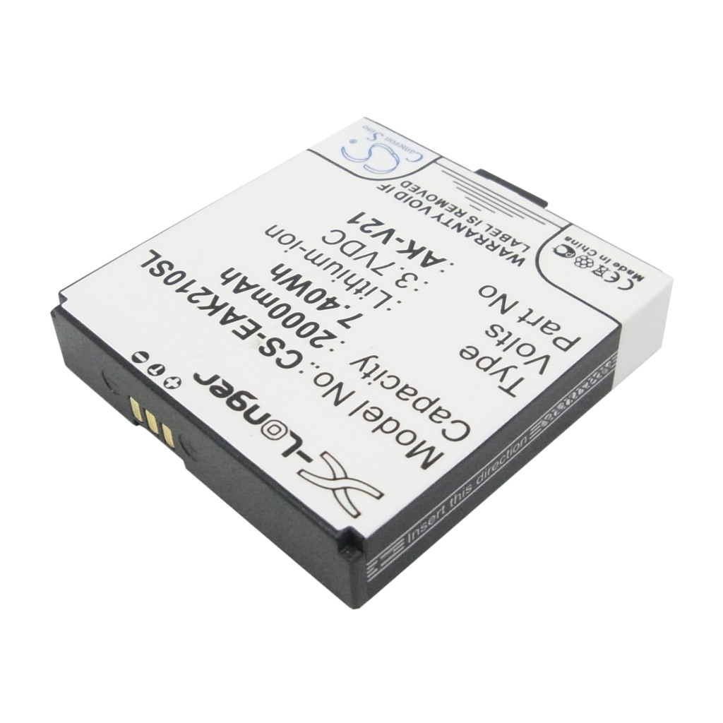 Cameron Sino CS-EAK210SL vista etichetta frontale: 2000mAh 3,7V