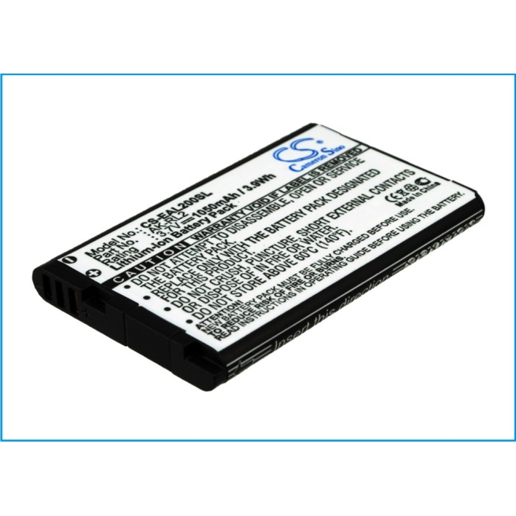 Batterie Batteria del telefono cellulare CS-EAL200SL