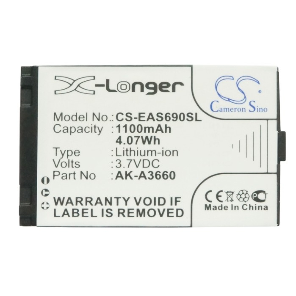 Batterie Sostituisce AK-A3660