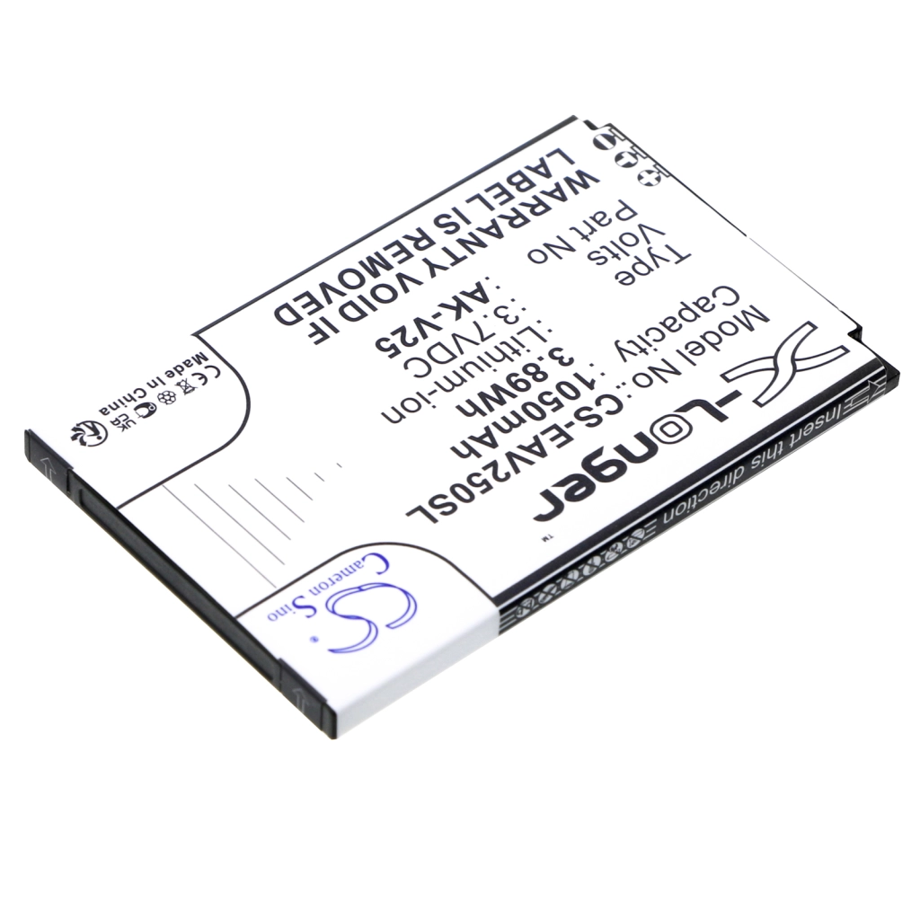 Batterie Batteria del telefono cellulare CS-EAV250SL