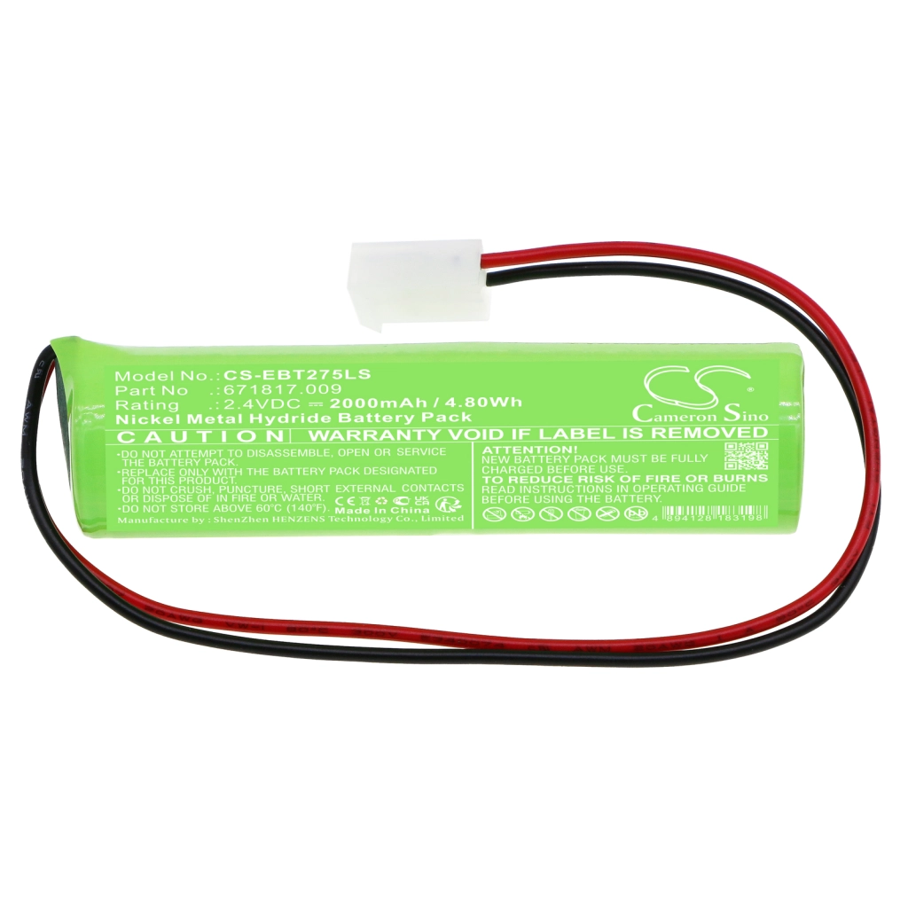 Batterie Batteria per telecamera di sicurezza domestica CS-EBT275LS