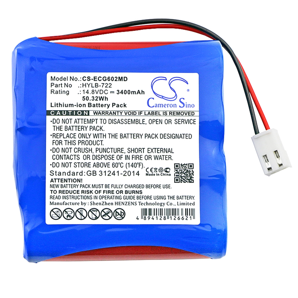 Batterie Batteria medica CS-ECG602MD