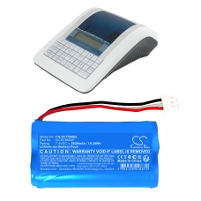 Sostituzione della batteria compatibile per Elcom 2ICR18650P