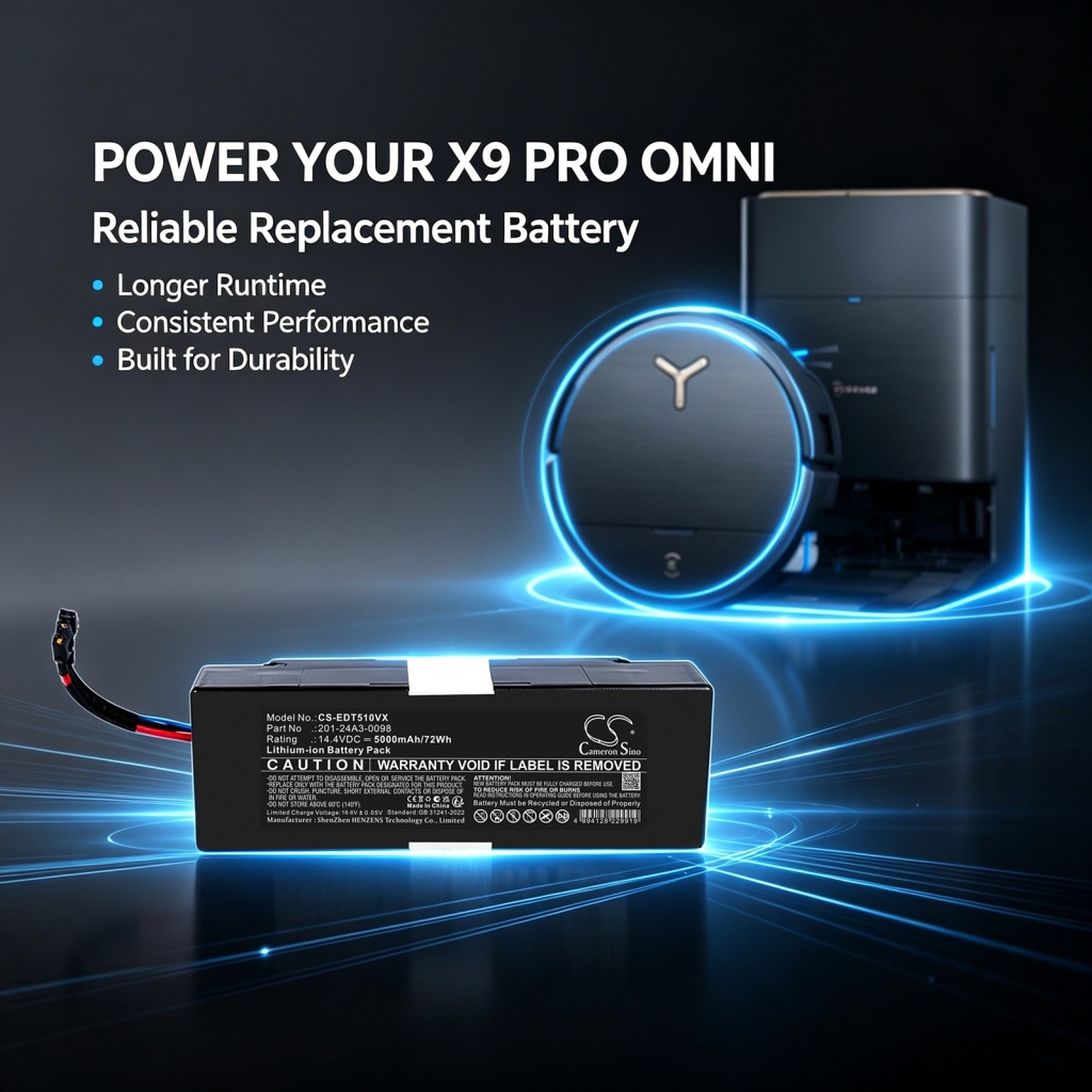 Batteria compatibile con Ecovacs Yeedi CS-EDT510VX