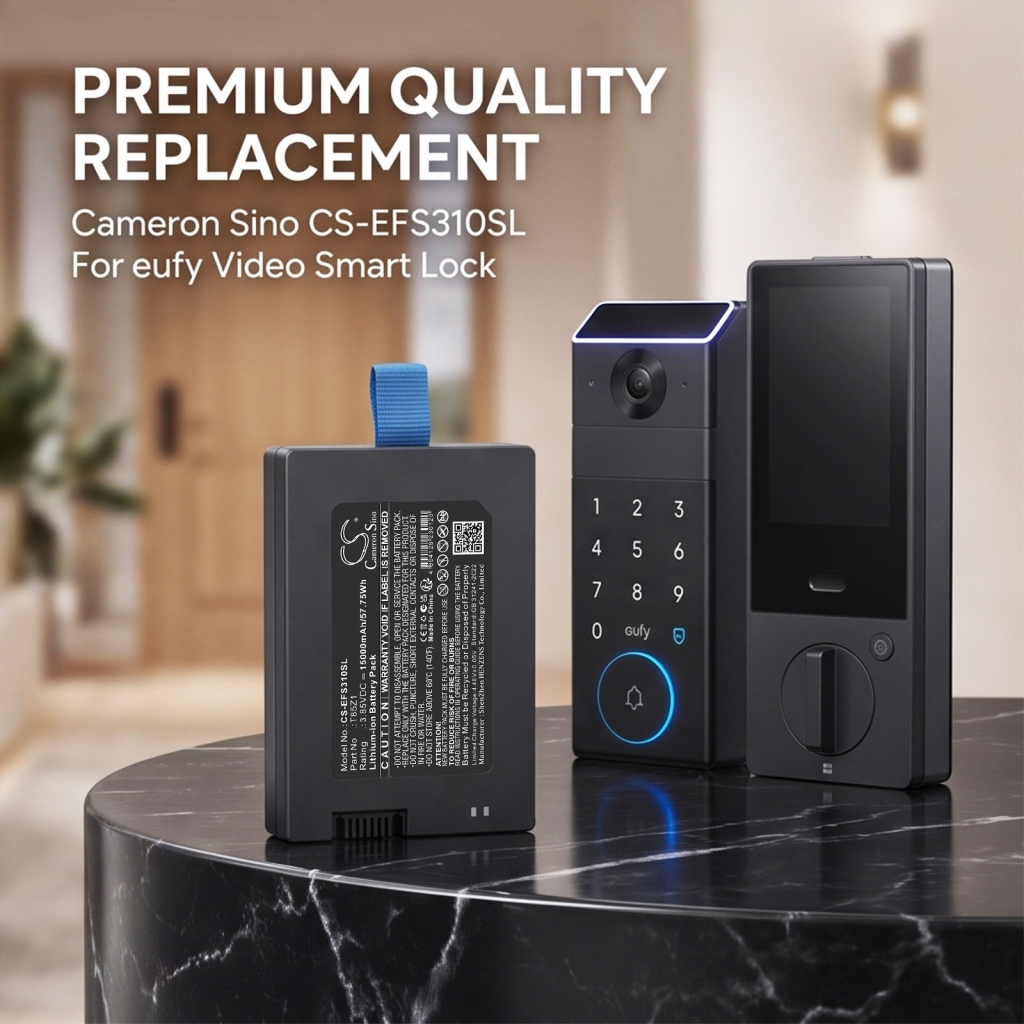 Batteria compatibile con Eufy CS-EFS310SL