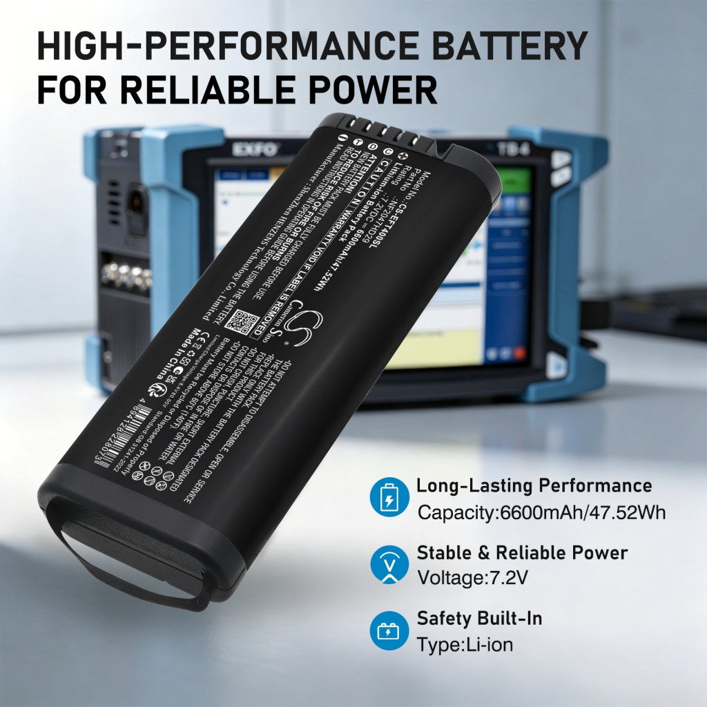 Batteria Sostituisce EXFO NF2047HD29