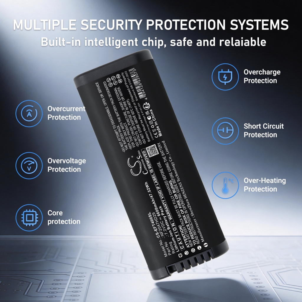 Batteria Sostituisce EXFO NF2047HD29