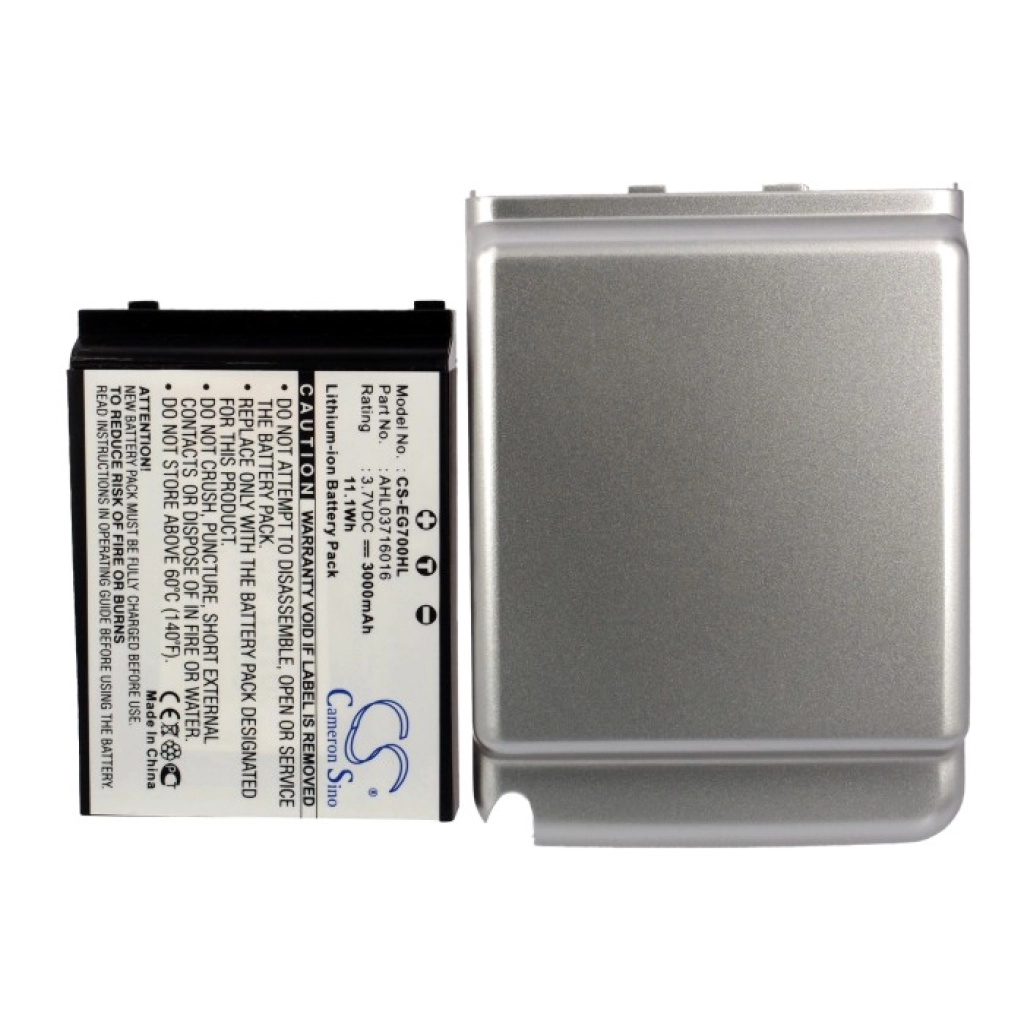 Batterie Batteria del telefono cellulare CS-EG700HL